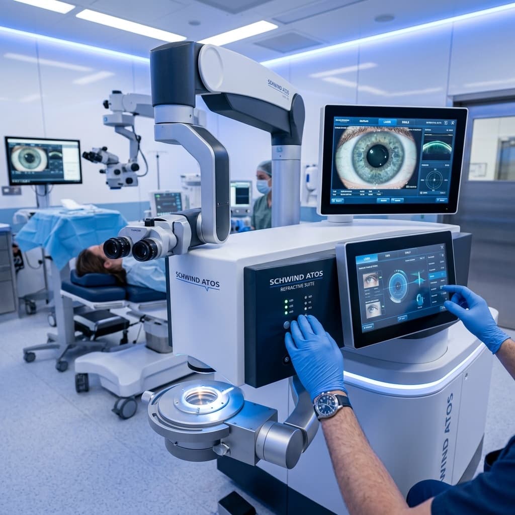 Cirugía refractiva (para eliminar miopía, astigmatismo e hipermetropía)